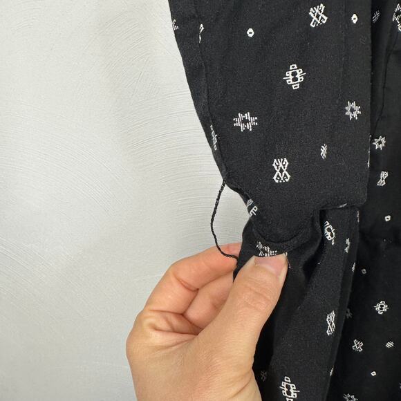 Torrid Black Midi Poplin Collared Shirtdress - Picture 6 of 9